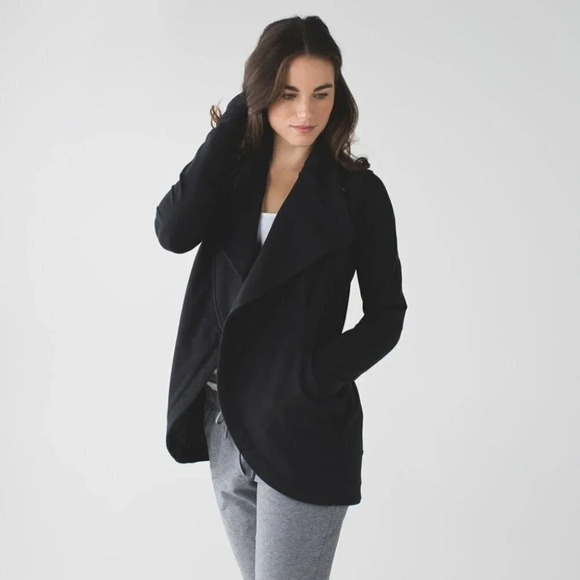 lululemon athletica Sweaters - Lululemon That's A Wrap  Cardigan In Black
